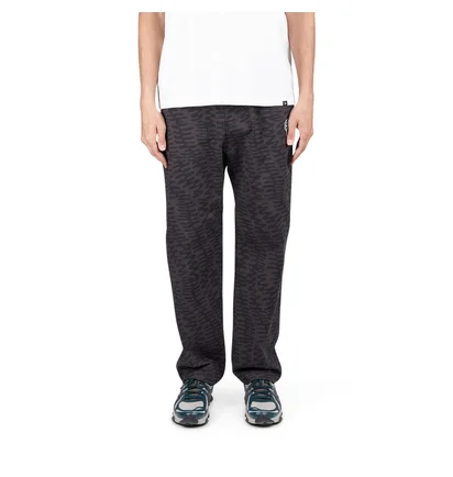 by Parra Stitched Skull Pants (Schwarz / Grau)