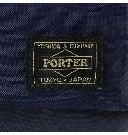 Porter by Yoshida Force Series Shoulder Pouch (Navy)