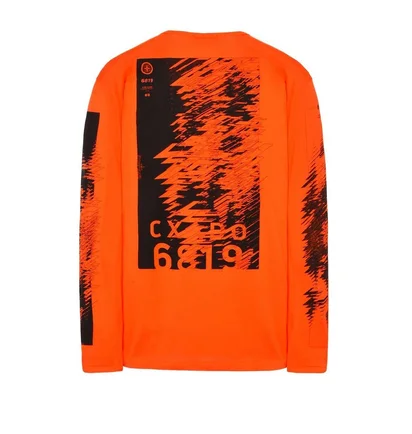 Stone Island Shadow Project Graphic Print Long Sleeve (Koralle)