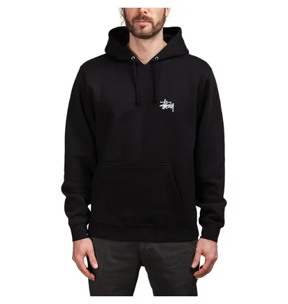 Stüssy Basic Stüssy Hood (Schwarz)