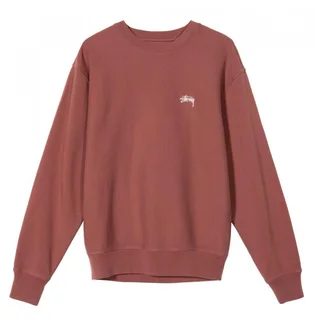 Stüssy Logo Crew (Rostrot)