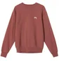 Stüssy Logo Crew (Rostrot)