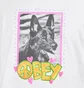 Obey Peace Dog Classic T-Shirt (Weiß)