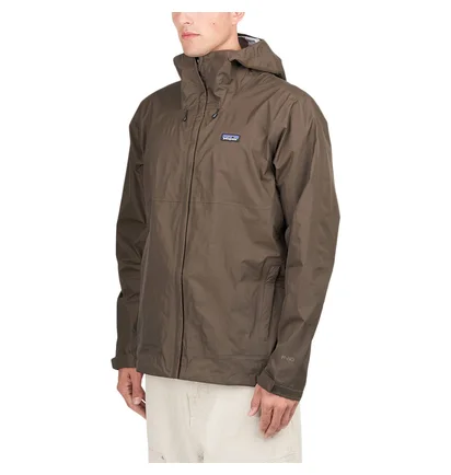 Patagonia Torrentshell 3L Rain Jacket (Braun)