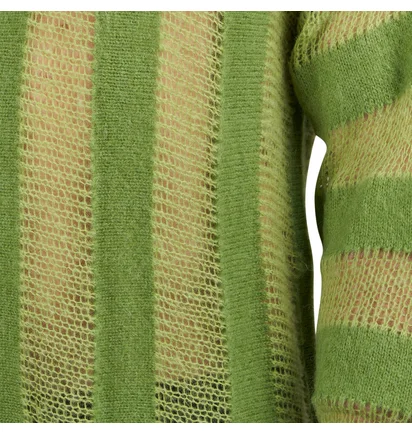 Brain Dead Fuzzy Threadbare Sweater (Grün)