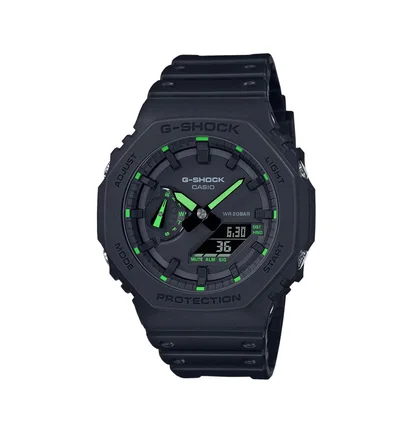 Casio G-Shock GA-2100-1A3ER (Navy / Grün)