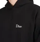 Dime Classic Small Logo Hoodie (Schwarz)