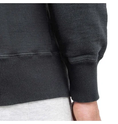 Aimé Leon Dore Pigment-Dyed Kanga Rugby Sweatshirt (Schwarz)