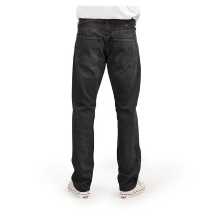 Edwin ED-55 Red Selvage Black Denim (Schwarz)