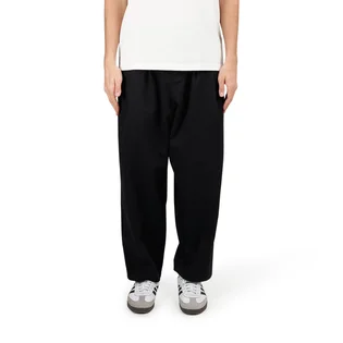 Metalwood Elastic Waist Baggy Pant (Schwarz)