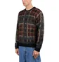 Dime Plaid Mohair Knit (Multi)