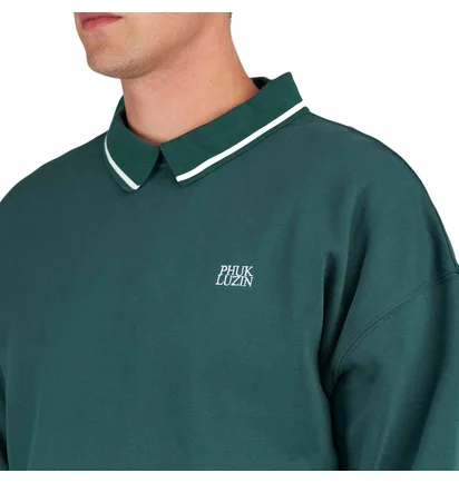 Metalwood Phuk Luzin Collared Sweatshirt (Grün)