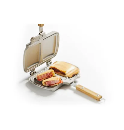 Snow Peak Tramezzino Sandwich Maker (Silber)
