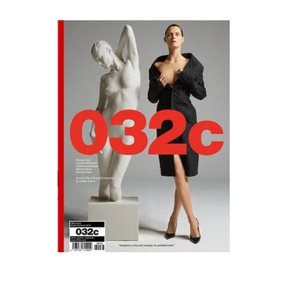 032c Mag: Issue #36 - Summer 2019 ''Working Out Loud'' Cover Malgosia Bela