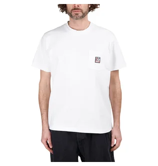 Obey Point Pocket T-Shirt (Weiß)