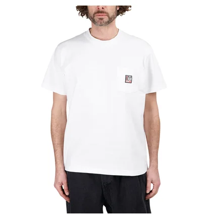Obey Point Pocket T-Shirt (Weiß)