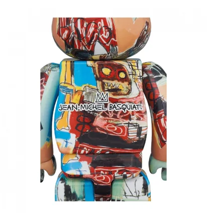 Medicom 100% + 400% Jean-Michel Basquiat #6 Be@rbrick Toy