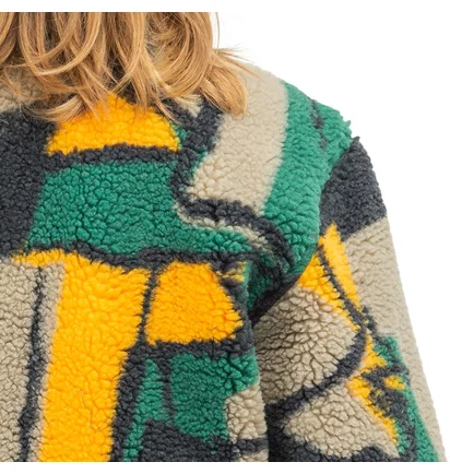 Stüssy WMNS Block Sherpa Pullover (Multi)