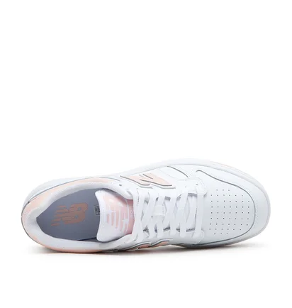 New Balance BB480LPH (Weiß / Rosa)