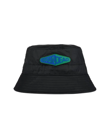 Brain Dead Fisheye Cinch Bucket Hat (Schwarz)