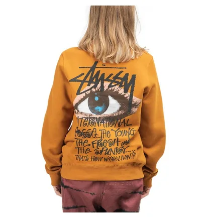 Stüssy WMNS Ocular Crewneck (Braun)