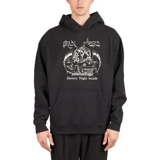 Brain Dead Night Facade Hoodie (Schwarz)