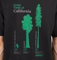 Gramicci Cali Trees Tee (Schwarz)