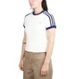 adidas Knit T-Shirt (Weiß / Blau) – adidas text_image_alt 2