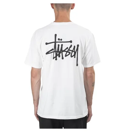 Stüssy Basic Tee (Weiß)
