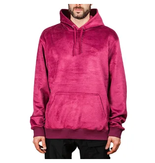 Stüssy Pile Fleece Hood (Berry)