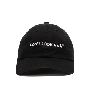 NASASEASONS Cap 'Don't Look Away' (Schwarz / Weiß)