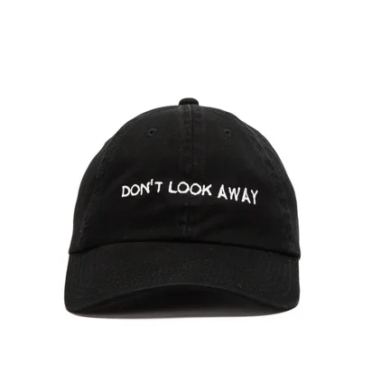 NASASEASONS Cap 'Don't Look Away' (Schwarz / Weiß)