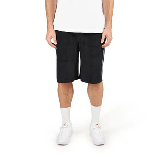 Yardsale Velour Shorts (Schwarz)