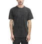 Chrystie NYC Acid Wash T-Shirt (Schwarz)
