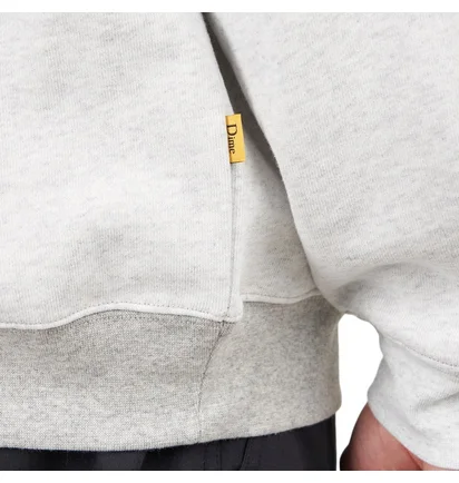 Dime Classic Embroidered Crewneck (Grau)