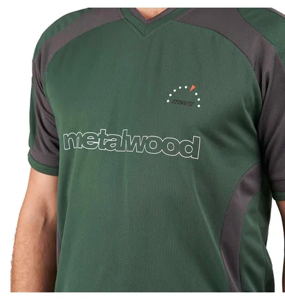 Metalwood Paneled Jersey (Grün)