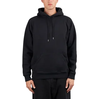 Pop Trading Company Logo Hooded Sweat (Schwarz / Weiss)