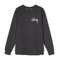 Stüssy Stock Pig. Dyed Crew (Schwarz)