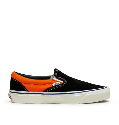 Vans Vault UA OG Classic Slip-on LX (Schwarz / Orange)