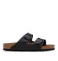 Birkenstock Arizona Soft Footbed Birko-Flor (Schwarz)