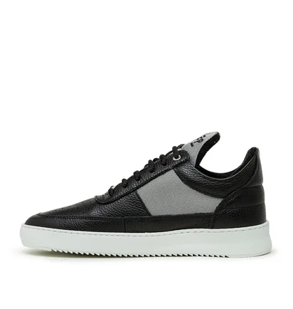 Filling Pieces Low Top Ripple (Schwarz)