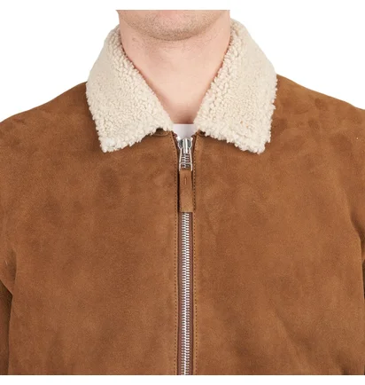 Norse Projects Elliot Shearling Jacket (Camel)