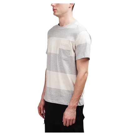 Norse Projects Johannes Block Stripe Tee (Grau)