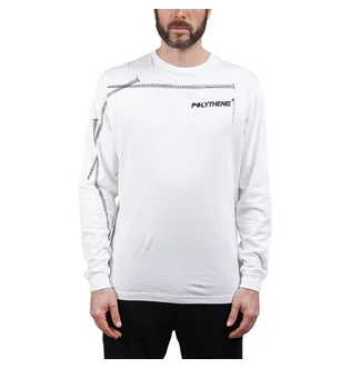 Polythene* Optics Nails Long Sleeve T-Shirt (Weiß)