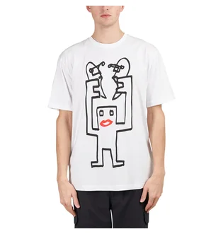 Sex Skateboard Birth T-Shirt (Weiß)