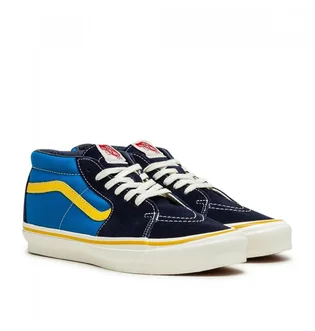 Vans Vault UA OG Sk8-Mid LX (Blau / Gelb)