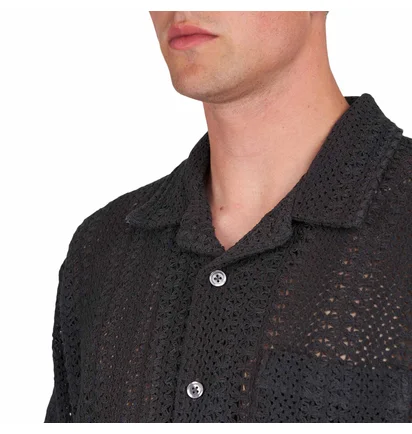 Obey Harison Woven (Schwarz)