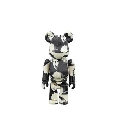 Medicom 100% + 400% Andy Warhol Mona Lisa Be@rbrick Toy