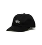 Stüssy Stock Low Pro Cap (Schwarz)