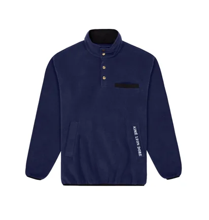 Aimé Leon Dore Polar Fleece Pullover (Blau)